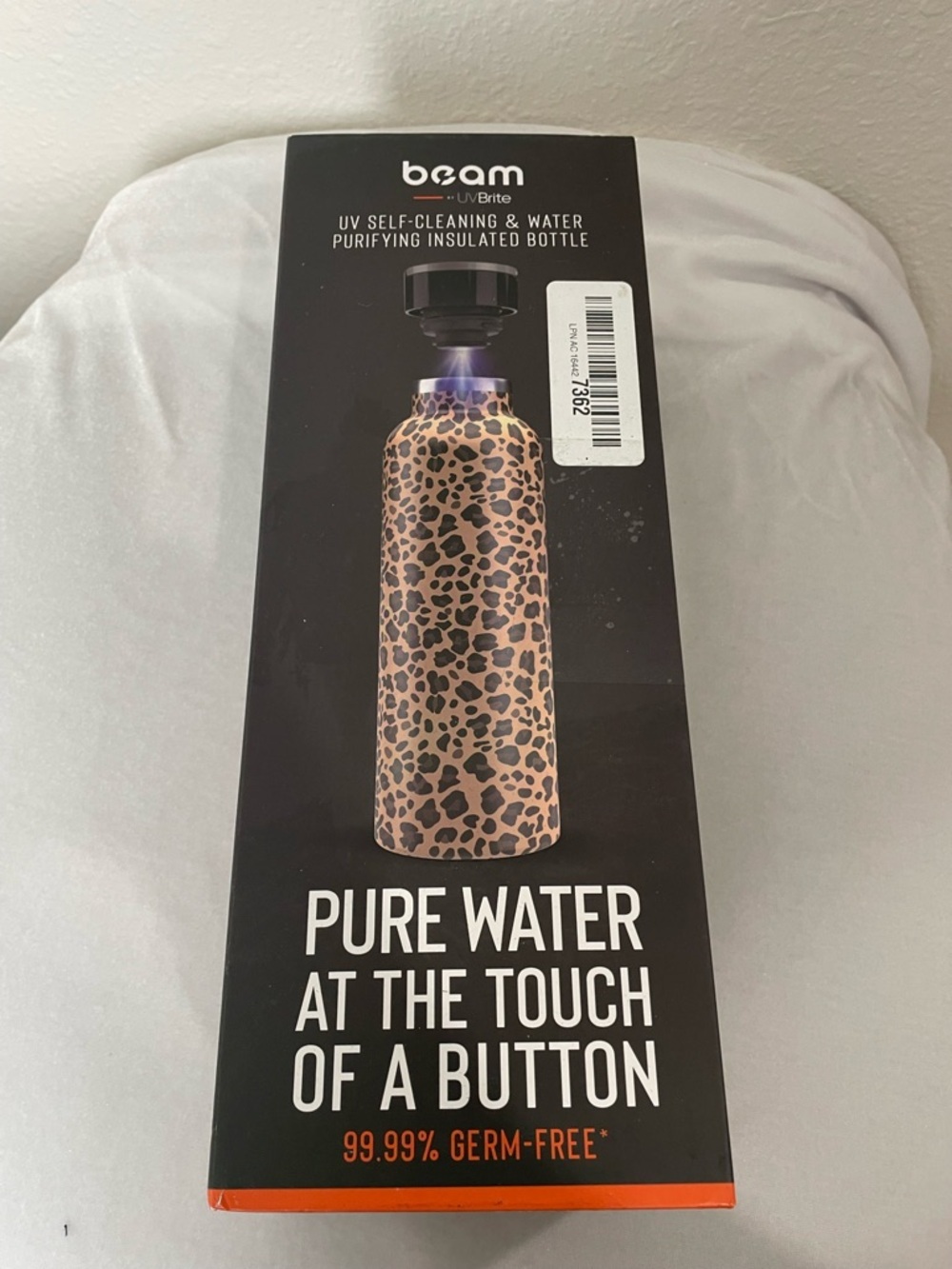 UV Brite by Beam Self-Cleaning & Water Purifying Bottle